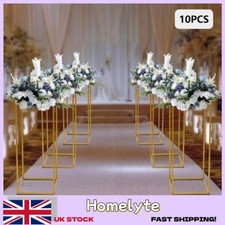 10Pcs Metal Flower Stand 23.62in Tall For Wedding Table Centerpiece Home Decor