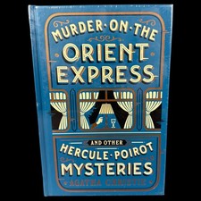 Murder on the Orient Express Agatha Christie Barnes Nobel Leather Brand New