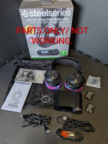 SteelSeries Arctis Nova Pro Wireless Xbox Multi-System Headset -NOT WORKING-