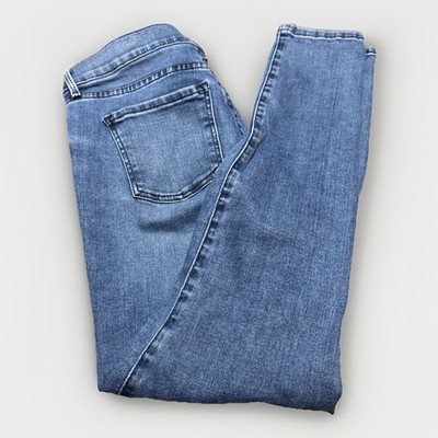 Mott & Bow Mid-Rise Skinny Jeans 26x28 Stretch Blue