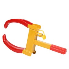 Parkkralle Wegfahrsperre Radkralle für Auto Wohnmobil Räder Diebstahlsicherung