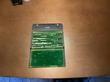 Vintage Dietzgen 1047 Drafting Set Kit - US Zone Germany Post WW2 Era