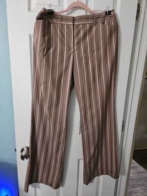 Express Design Studio Women's Striped Editor Pants