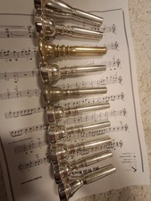 10 Verschiedene Mundstücke für TROMPETE Gesamtpreis bzw Einzelpreise  beachten
