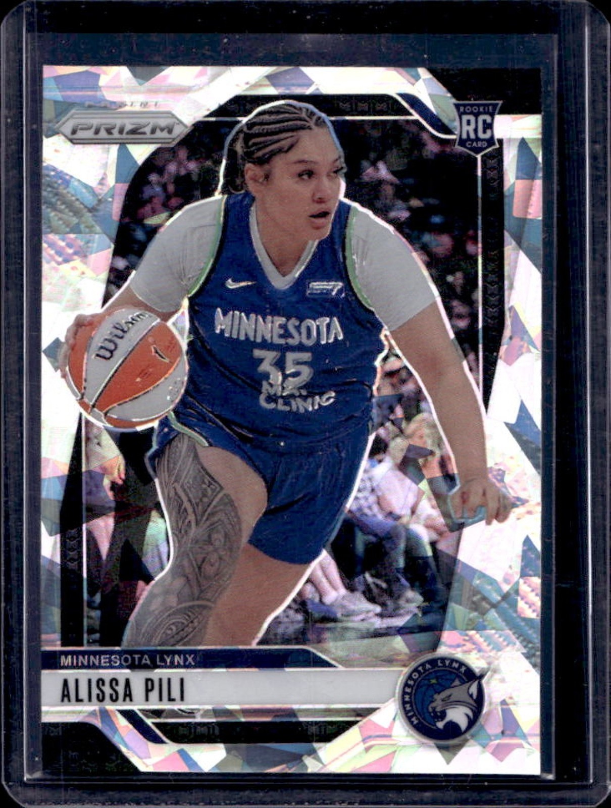 2024 Panini WNBA Prizm Alissa Pili RC Ice Rookie #83 Lynx