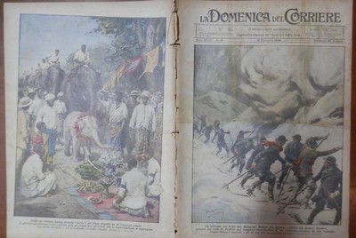 DER SONNTAG DES KURIERS 19. Dezember 1926 Lawine des Großen San Bernardo Siam von