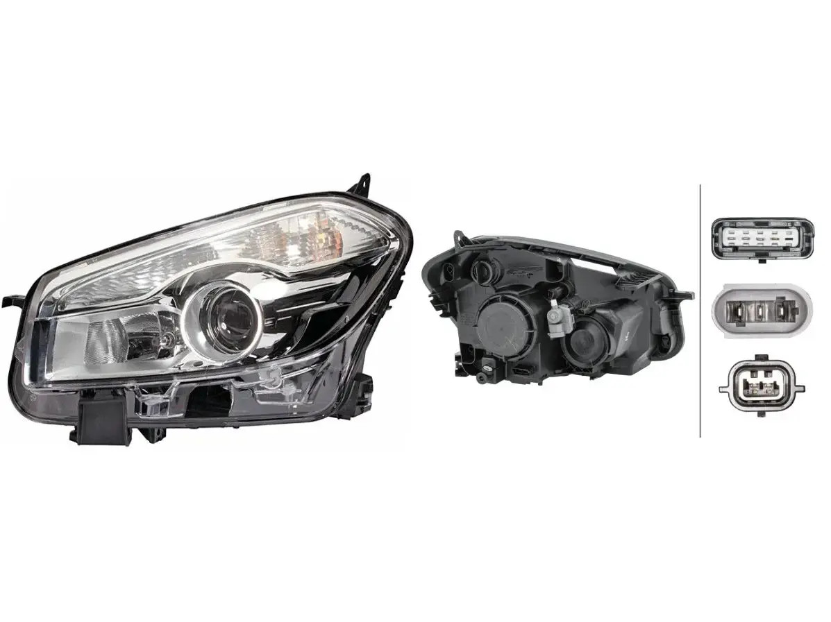 2x Fari HELLA S+D per NISSAN QASHQAI I, QASHQAI II
