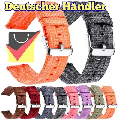 Nylon Armband 22mm für Xiaomi, Amazfit GTR, Garmin Huawei Samsung strap band
