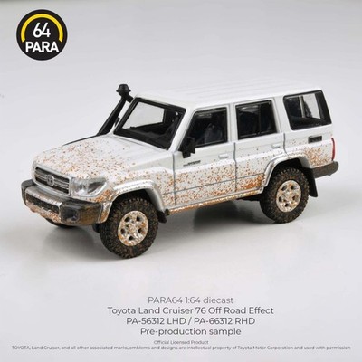 PARA64 - 2014 Toyota Land Cruiser LC 76 Off Road Effect, white - PA-56312 (LHD)