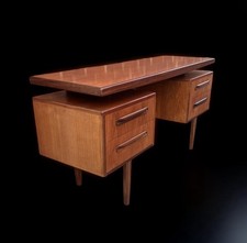 G plan fresco mid century teak Floating Top Knee Hole Desk / Sideboard Drawers