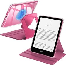360  Rotating Case for 7" Kindle Paperwhite 12th 2024  Kindle Colorsoft 2025