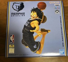 ONE PIECE x NBA MASTER STARS PIECE THE Monkey D Luffy Figure MEMPHIS GRIZZLIES
