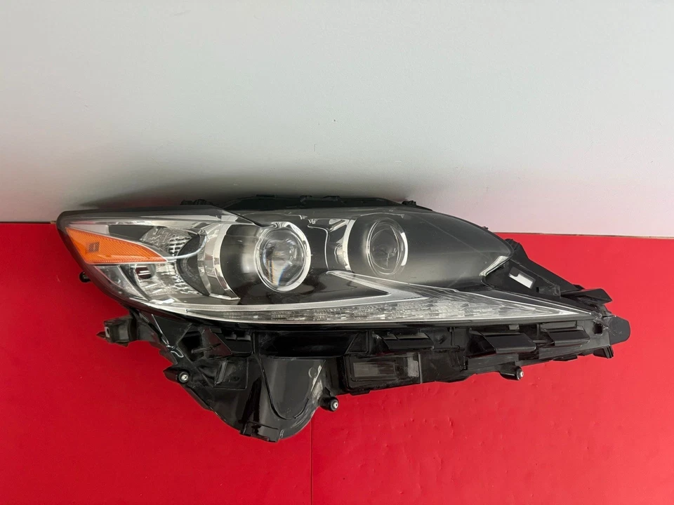 Abas quebradas! 2016-2018 LEXUS ES350 ES300H FAROL DIREITO PASSAGEIRO LED FABRICANTE DE EQUIPAMENTO ORIGINAL 786 - Imagem 2 de 4