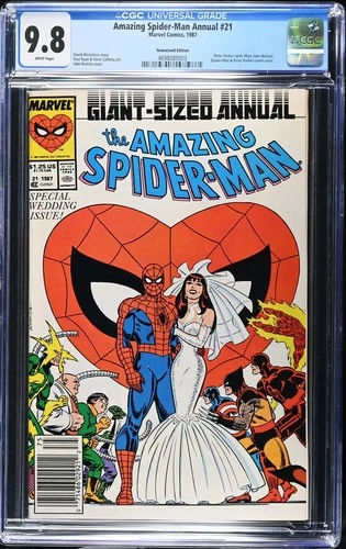 Amazing Spider-Man Annual #21 - Newsstand - CGC 9.8 - White Pages