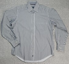 Bugatchi Uomo Men's Long Sleeve Button Up Plaid Causal Shirt Size Small