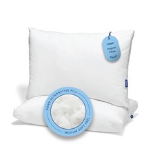 Casper Sleep Original Pillow 2-Pack, King Size Medium Soft King, White