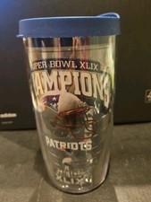 Patriots Super Bowl XLIX Champions 24 oz TERVIS Tumbler w/ Lid