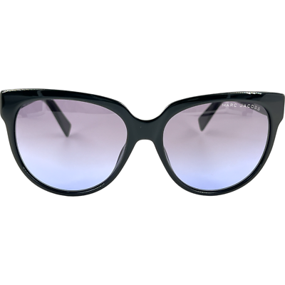 Marc Jacobs MARC 378S Womens Sunglass 807GB Black w Violet Lenses Marc Jacobs Purple Designer Sunglasses for Women for sale | eBay main image 3