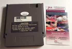 VAL KILMER Signed TOP GUN MAVERICK NES Game Cartridge Autograph JSA COA Cert