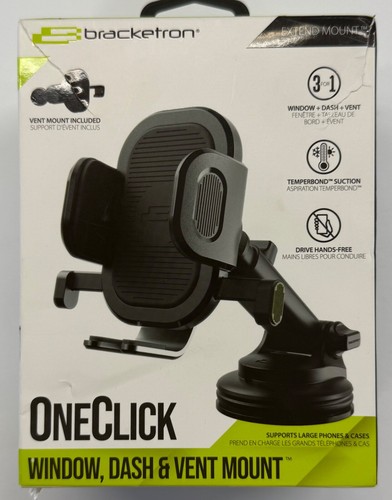 Bracketron "OneClick" Window, Dash & Vent Mount (BT1-038-2) - 第 1/6 張圖片