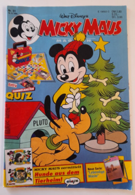 Micky Maus Heft Nr. 51 16.12.1993 Walt Disney Egmont Ehapa Verlag GmbH