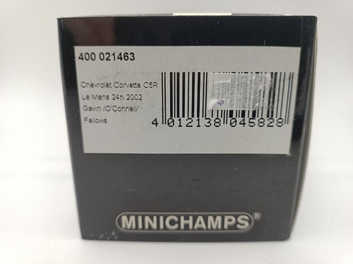 1/43 Minichamps Chevrolet Corvette C5R 24H Le Mans 2002 Lot #79 - Picture 6 of 7