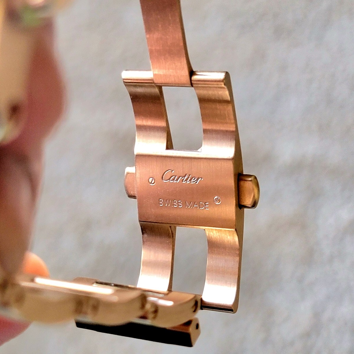 Cartier Calibre de Cartier Chronograph 18k Pink Gold Mens Cartier Calibre de Cartier Chronograph 18k Pink Gold Mens