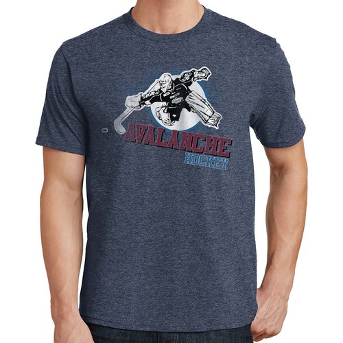 Avalanche Hockey Colorado Sports T Shirt 02243 - Picture 9 of 79