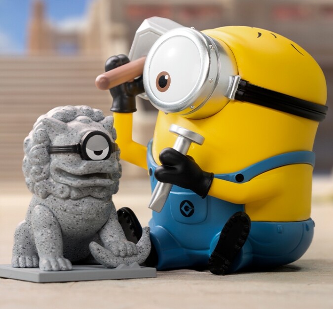 POP MART Minions Travelogue of China Series Confirmed Blind