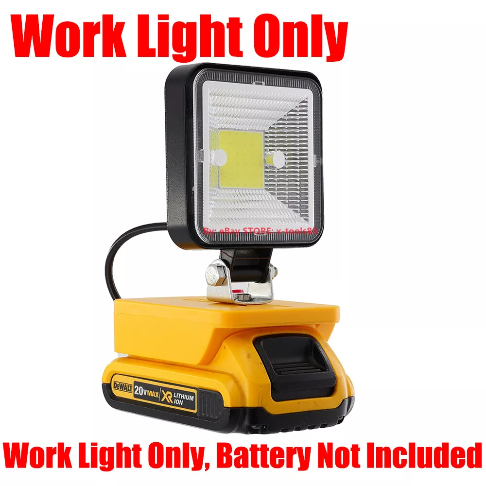 DEWALT 2000-Lumen LED Yellow Battery-operated Rechargeable