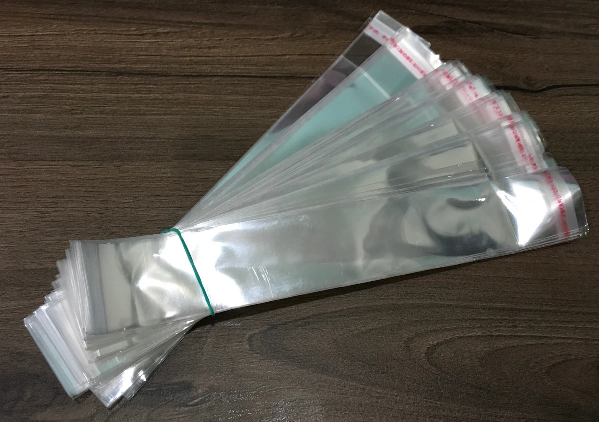 Clear Plastic Self Adhesive Bag Self Sealing Small Bags For Pen