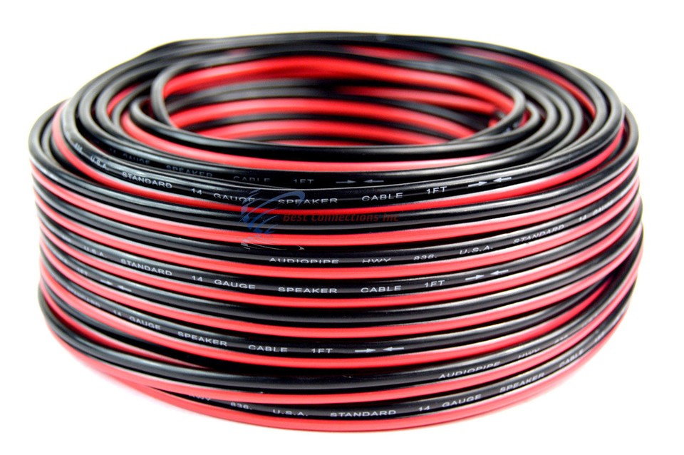 Stinger SEASRGB120 120 Feet Of 6-Conductor wire. Two 16-Gauge Speaker Wires and 20-Gauge RGB LED Wiring - Creative Audio