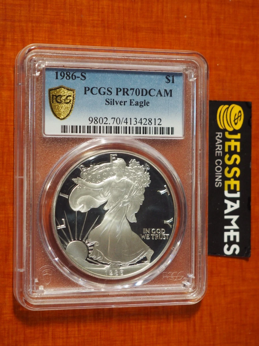 PCGS Certified PR 70 Graded 1986 Silver Bullion Coins for sale | eBay