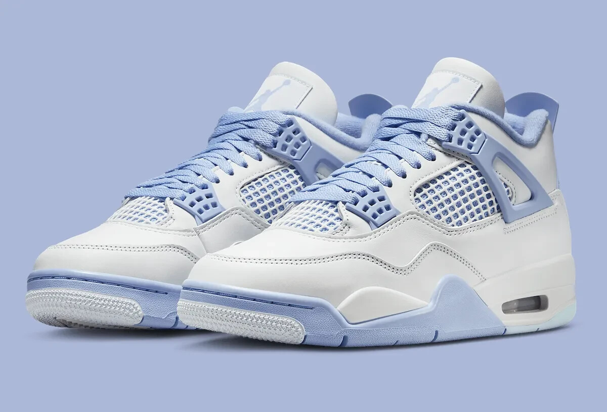 NONNON④ NIke Air Jordan 4 Retro Forget Me Not HV0823-100 Womens New