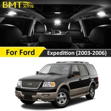 18 White Bulbs Interior LED Lights Canbus Package For Ford Expedition 2003-2006