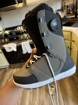 Ride Context Boa Snowboard Boots Women's Size 7 Khaki New 2023