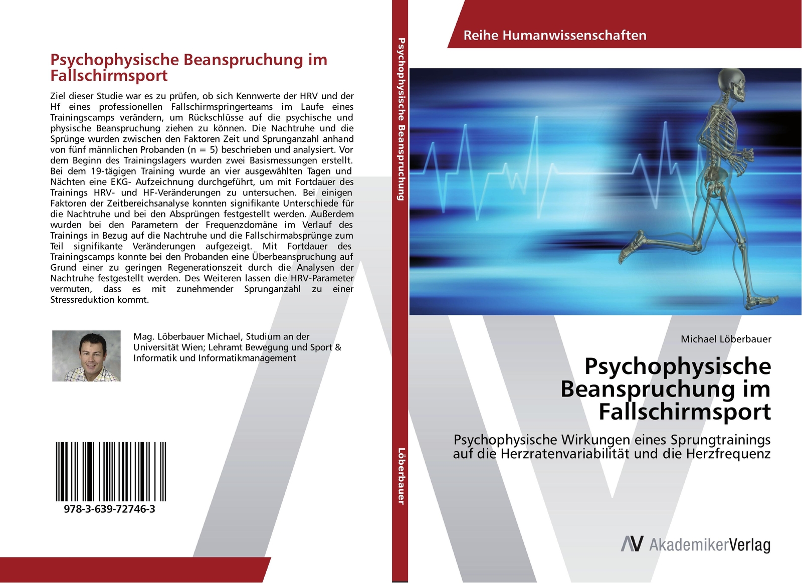 Psychophysische Beanspruchung Fallschirmsport | Buch | 9783639727463