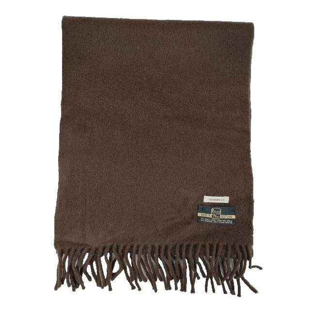 Angora Marrón bufandas para hombres