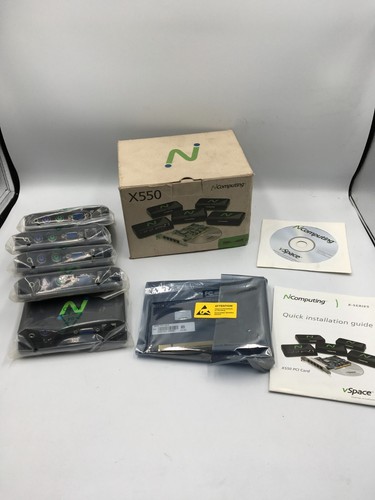 NComputing X550 PCI CARD / 5 User Desktop Virtualization Kit NEW OPEN BOX RS - Picture 9 of 9