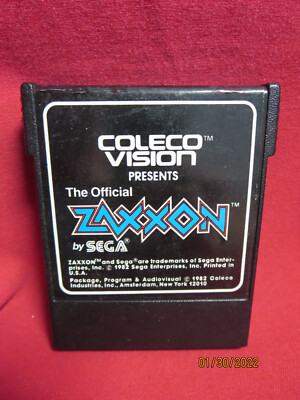Colecovision Zaxxon 1982 Loose Cartridge