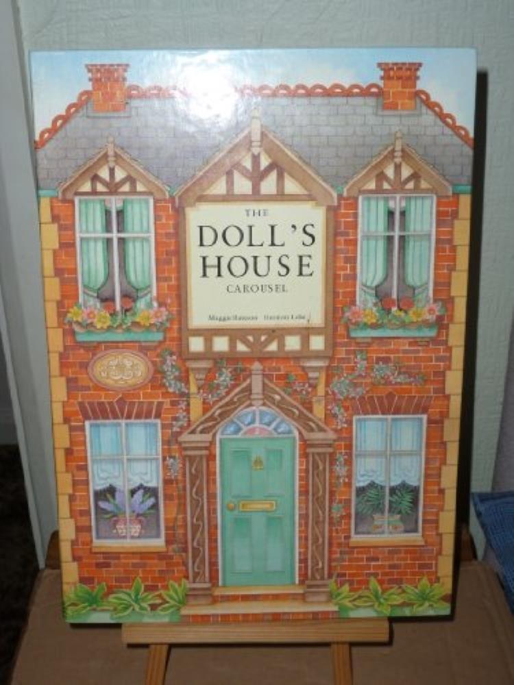 Very RARE 1991 The Doll S House Carousel Hardback Book Annual Pop
