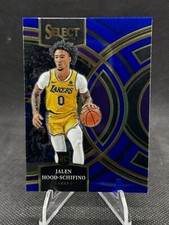 2023-24 Panini Select - Premier Level Blue #123 Jalen Hood-Schifino (RC)