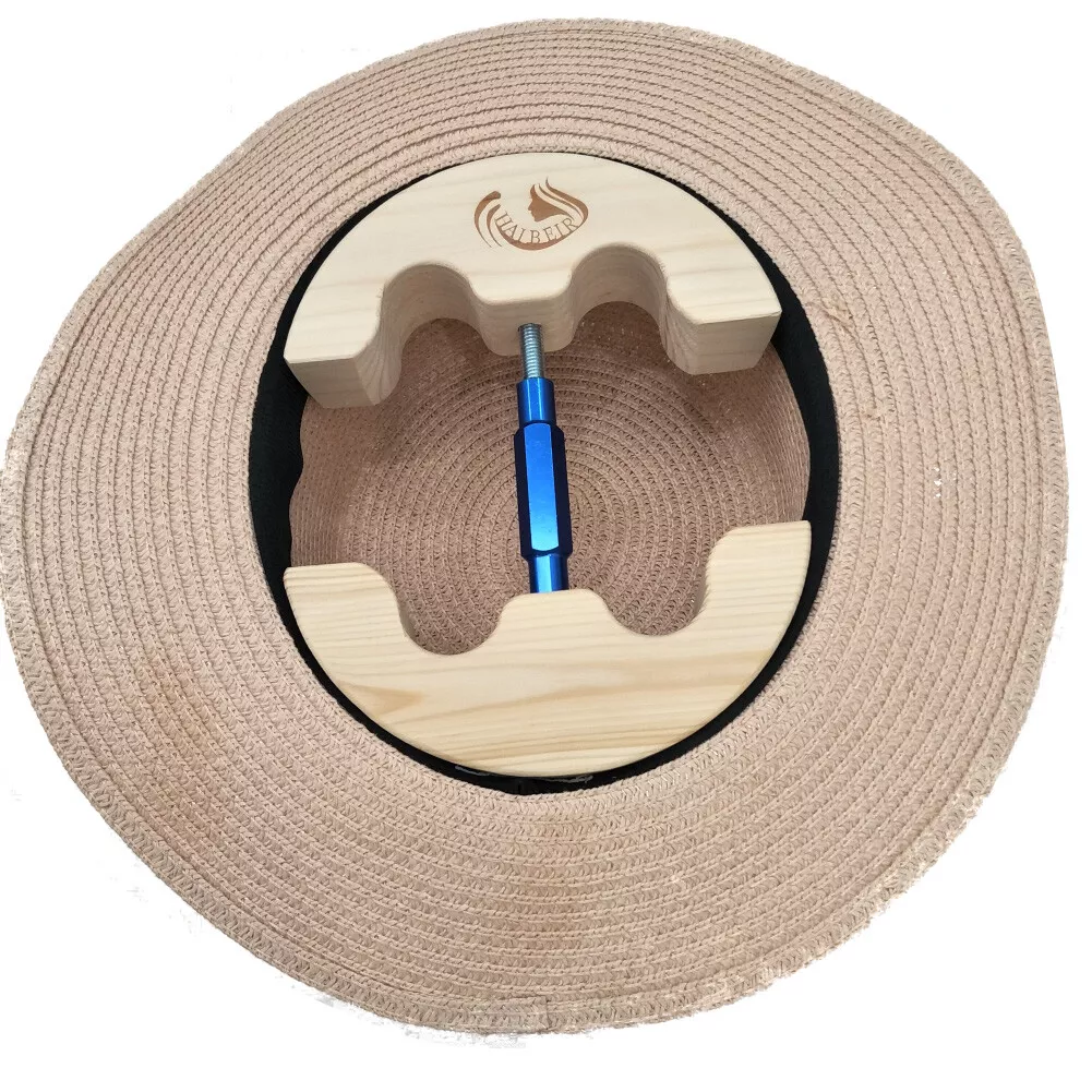 HAIBEIR New Wooden Hat Stretcher Fits All Hats 7.28''