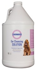 Ear Cleansing Solution for Dogs  Cats Sweet Pea  Vanilla scent  1 Gallon 