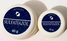 2 POMADA SULFATHIAZOLE SULFATIAZOL FIRST AID SKIN ANTISEPTIC OINTMENT 55g Sulfa