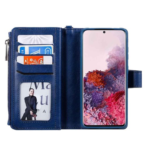 For Samsung S23 S22 S21 S20 S10 S9 Magnetic Detachable Wallet Leather Case Cover - Picture 22 of 49