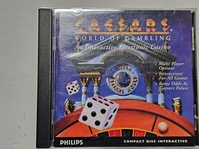 CAESARS WORLD OF GAMBLING Philips Magnavox CDi CD-I Complete in Case cic