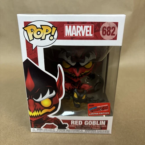 Funko Pop! Vinilo: Marvel - Duende Rojo - Hot Topic (HT) (Exclusivo) #682