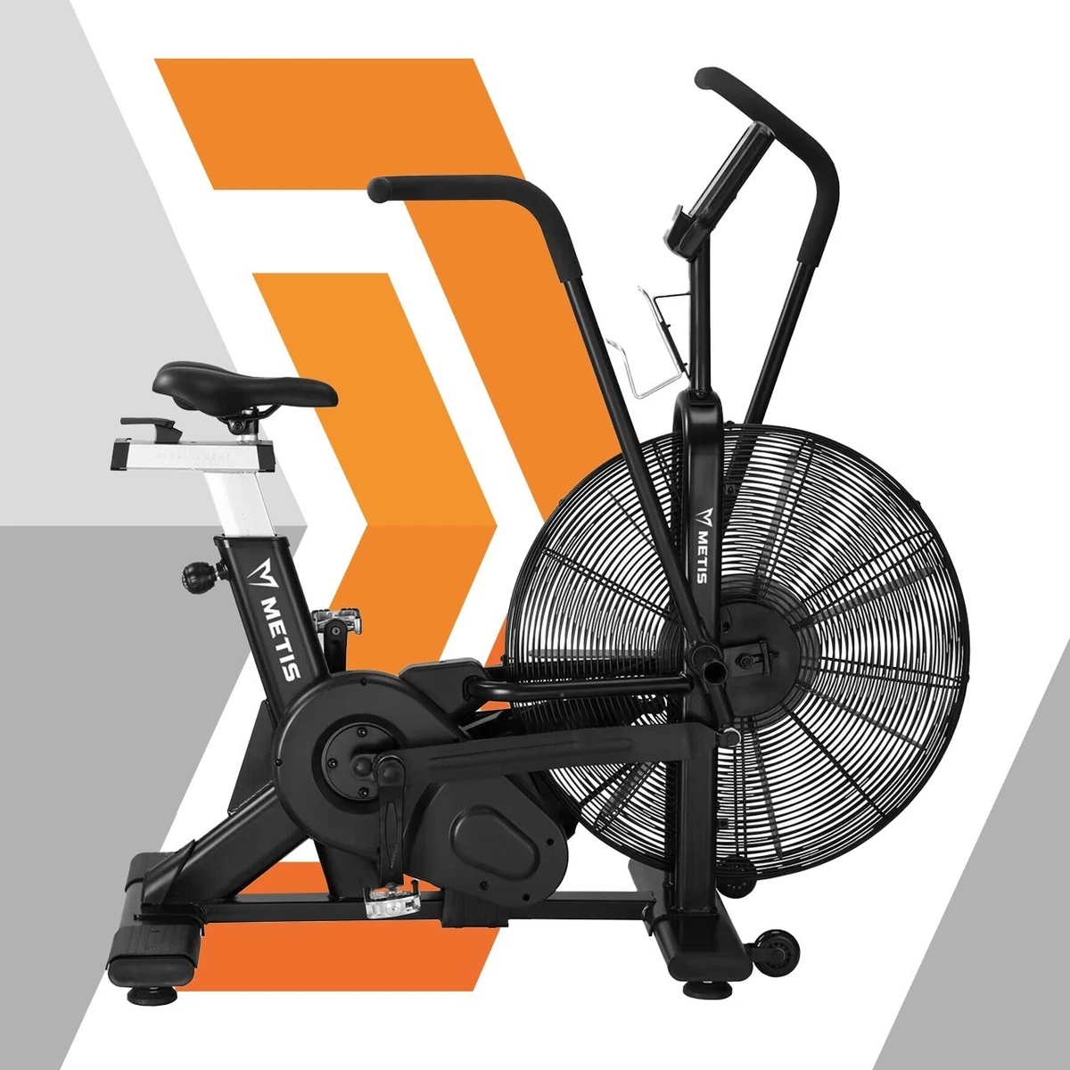 METIS FURY Exercise Bike INDOOR AIR BIKE Gym Home Cycling Cardio