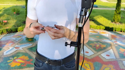 Arpa Da Ebreo - Strumento Musicale A Bocca (arpa A Mascella) Suono Eccellente Qualità Maultrommel (misura Grande - Foto 12